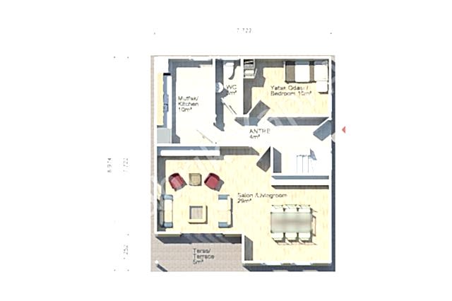 Prefabrik Ev Zemin Kat Plan