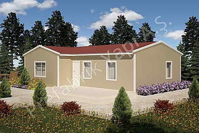 Ayder 88 m2 Prefabrik Ev