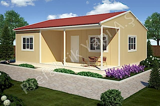 Dalyan 92 m2 Prefabrik Ev