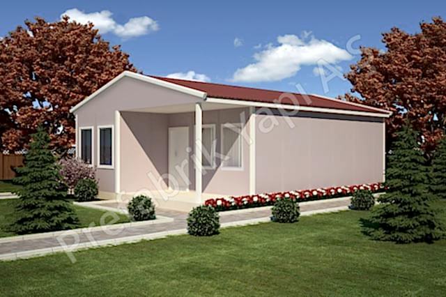 Demre 58 m2 Prefabrik Ev