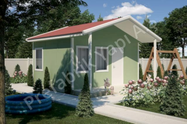 Dicle 27 m2 Prefabrik Ev