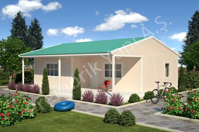 Didim 92 m2 Prefabrik Ev