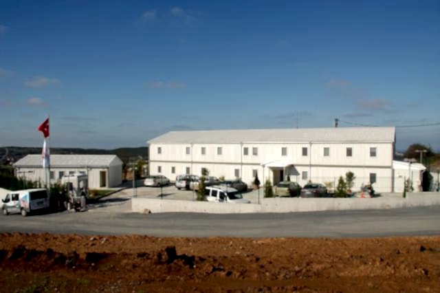 Eczacıbaşı İnşaat Ormanada Projesi Şantiye Binaları