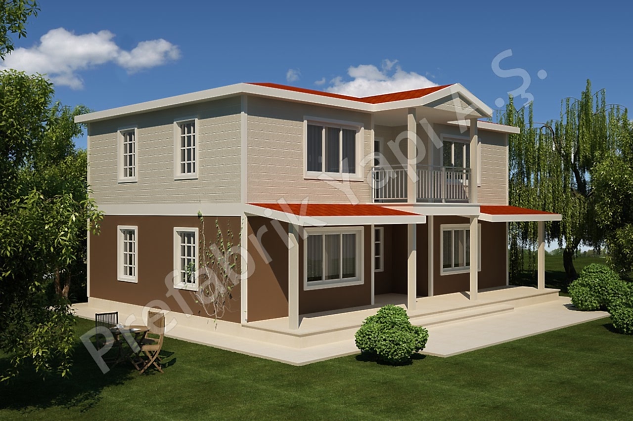 Sümela 159 m2 1 Prefabrik Ev
