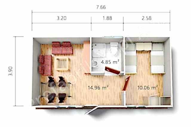 YPE 1 30 m2 Plan