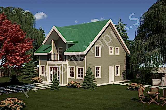 Zigana 128 m2 Prefabrik Ev