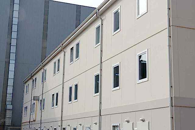 Üç Katlı Prefabrike Bina