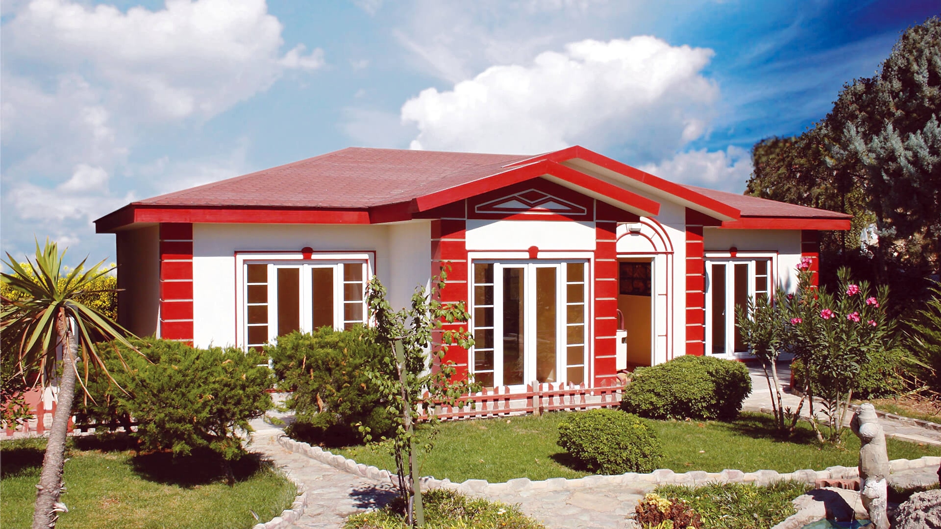 tek katlı prefabrik ev